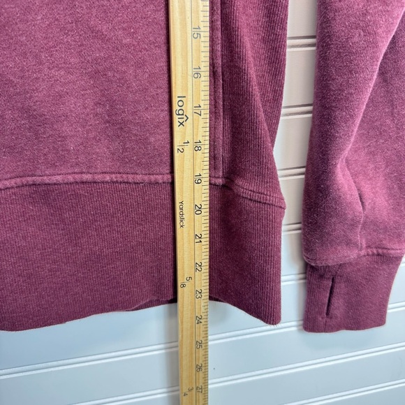 Lululemon Women's Size 4 Scuba Hoodie *Light Cotton Fleece Dark Adobe GUC** - Picture 9 of 11